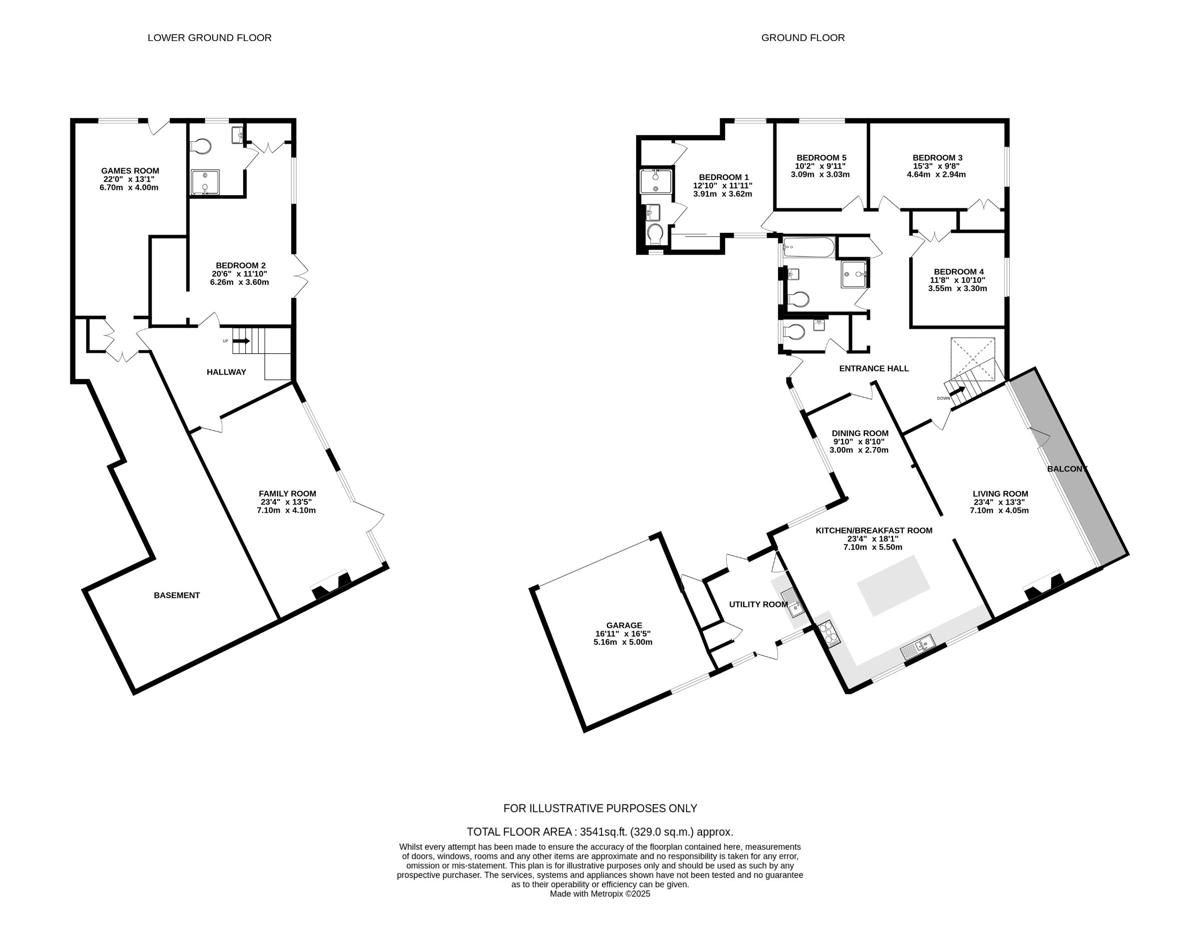 Wellbourne, Vicarage Hill, Farnham floorplan