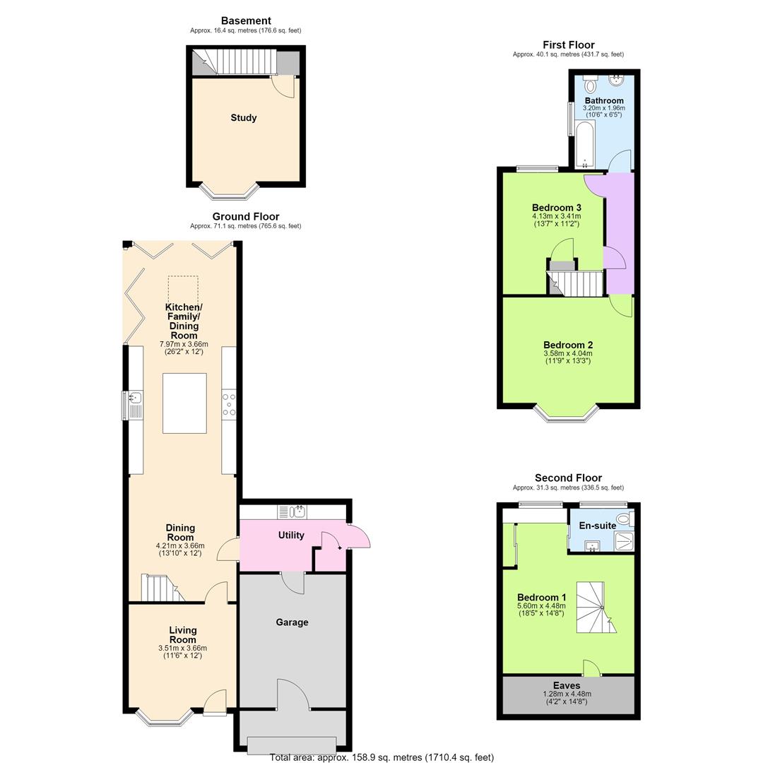 2, Clarence Road, Berkhamsted floorplan