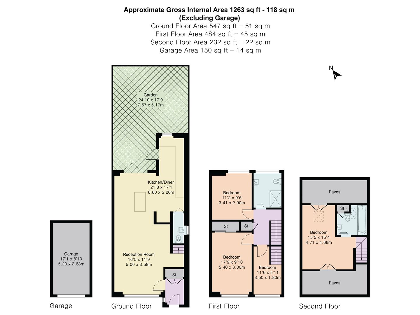 Ashburnham Road, Richmond floorplan