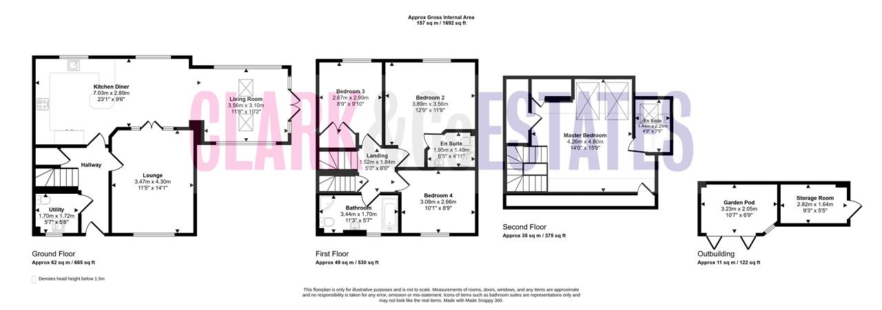Ebford Lane, Ebford floorplan