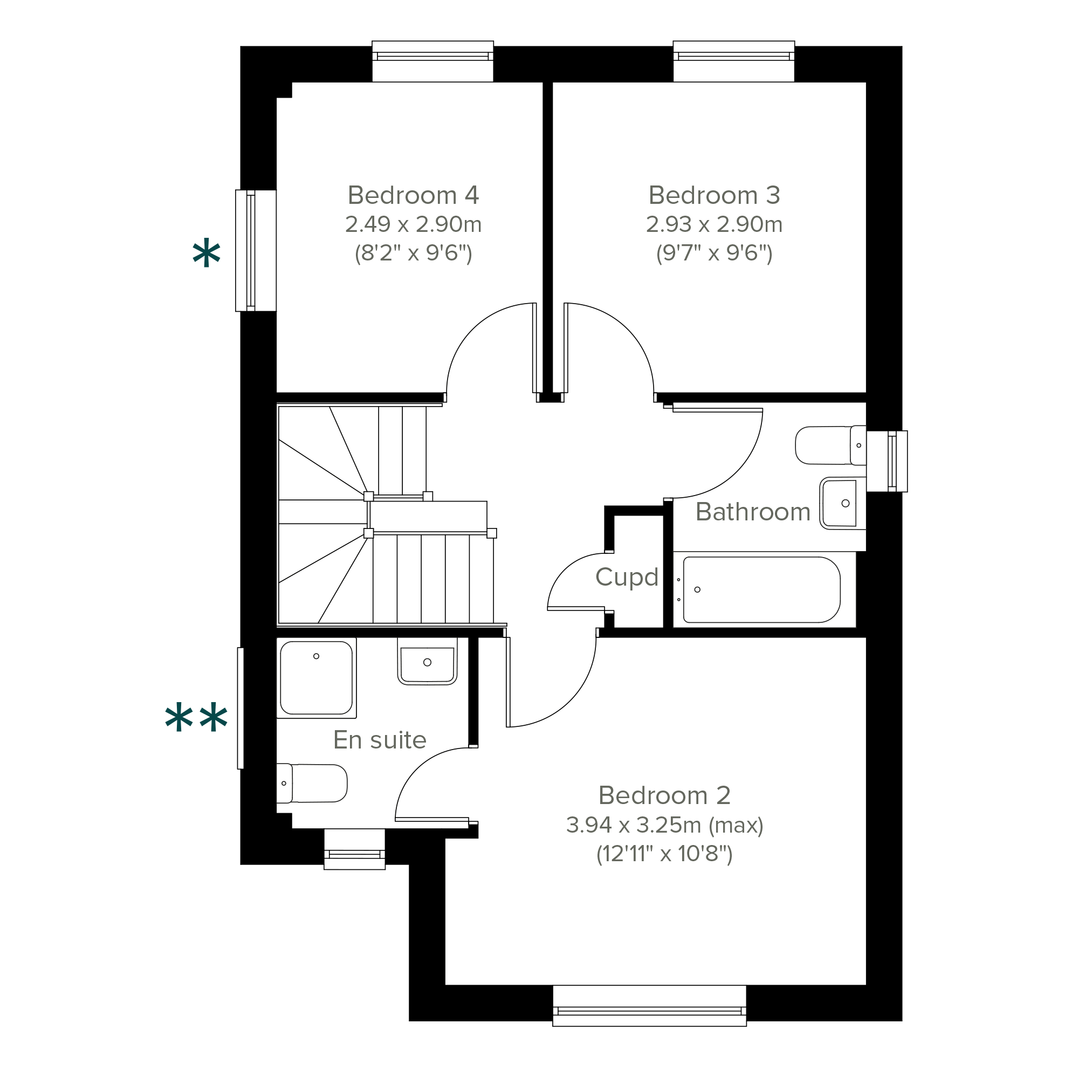 280, Compass Point, Northampton Road, Market Harborough floorplan