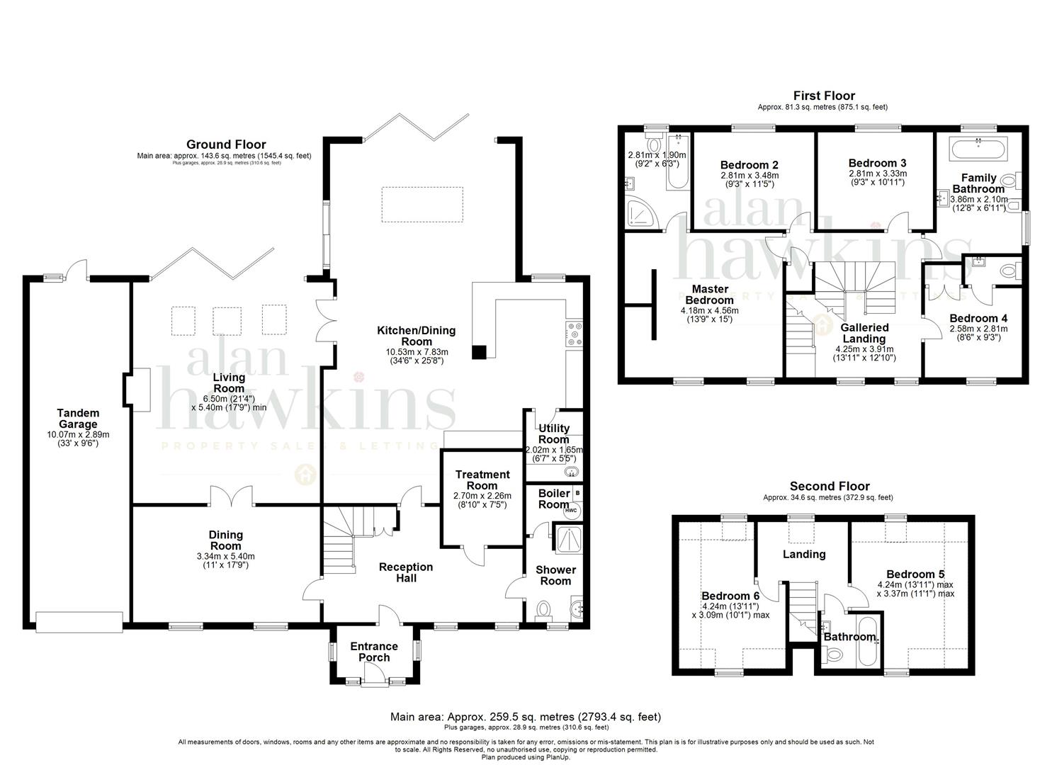 6 bed detached house for sale in The Beeches, Lydiard Millicent
