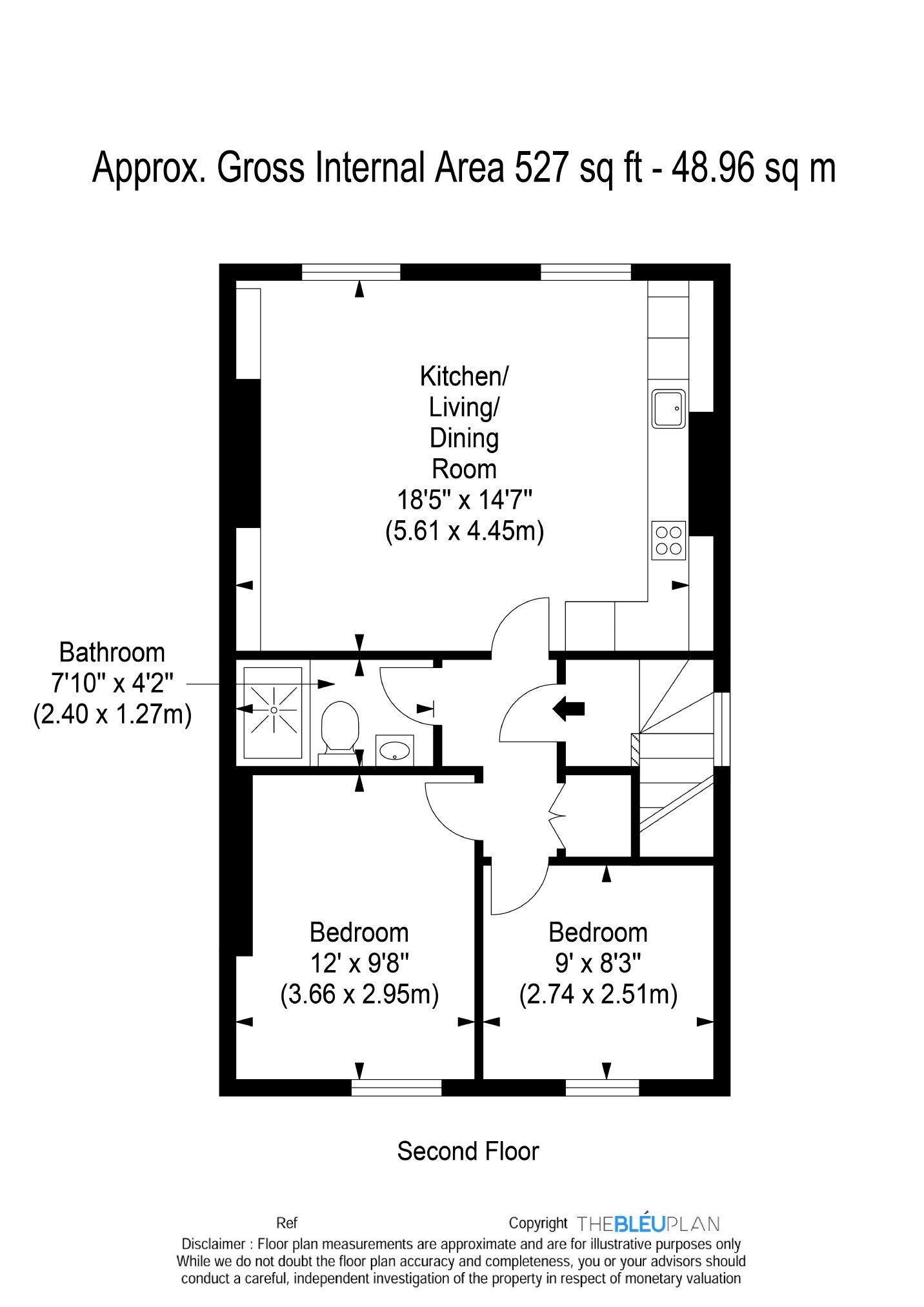 2 Bedrooms Flat to rent in St. Augustines Road, London NW1