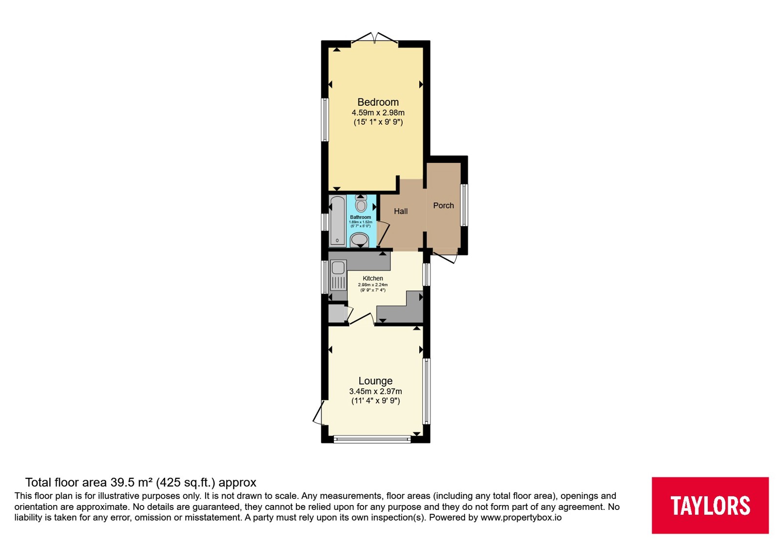 9, Three Star Park, Lower Stondon floorplan