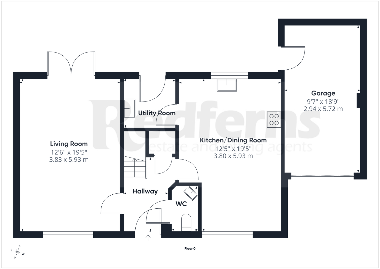 47, King Alfred Way, Sidmouth floorplan