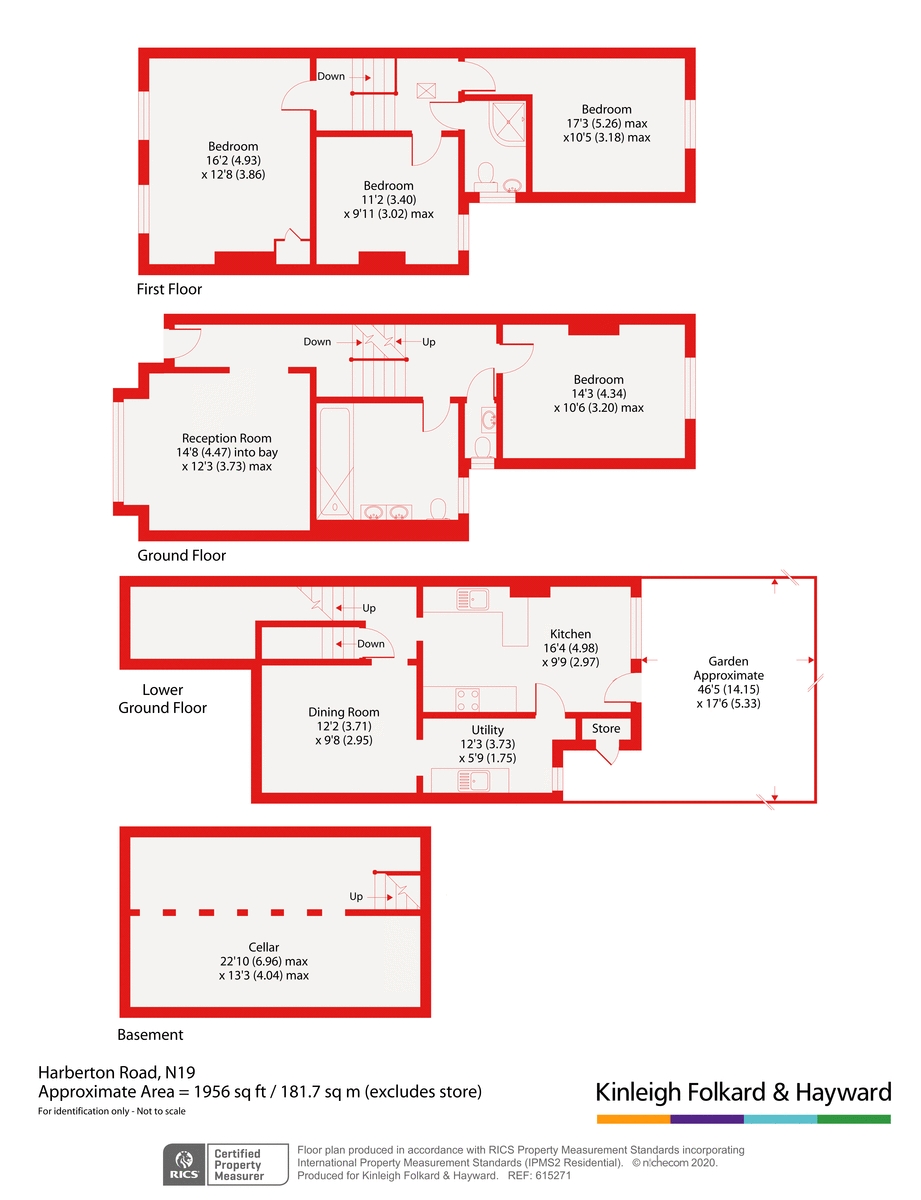 82, Harberton Road, London floorplan