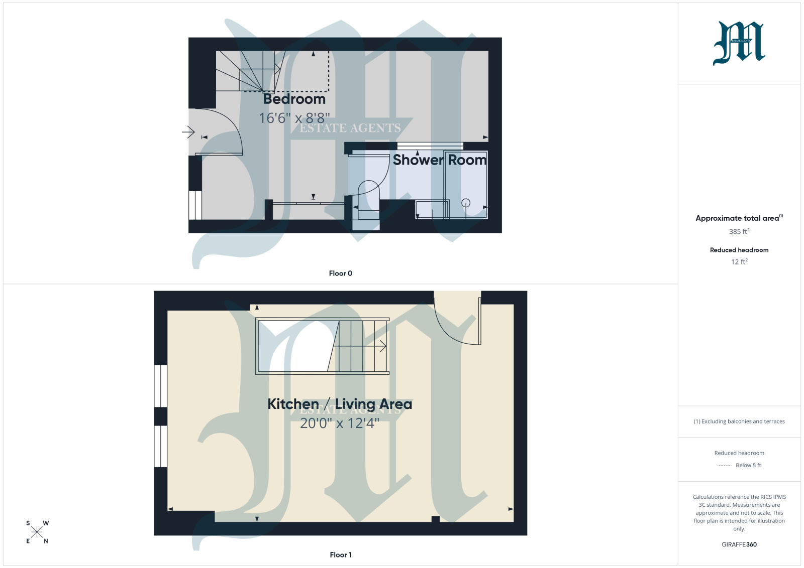 Net Loft, Eden Place, Mousehole, Penzance floorplan