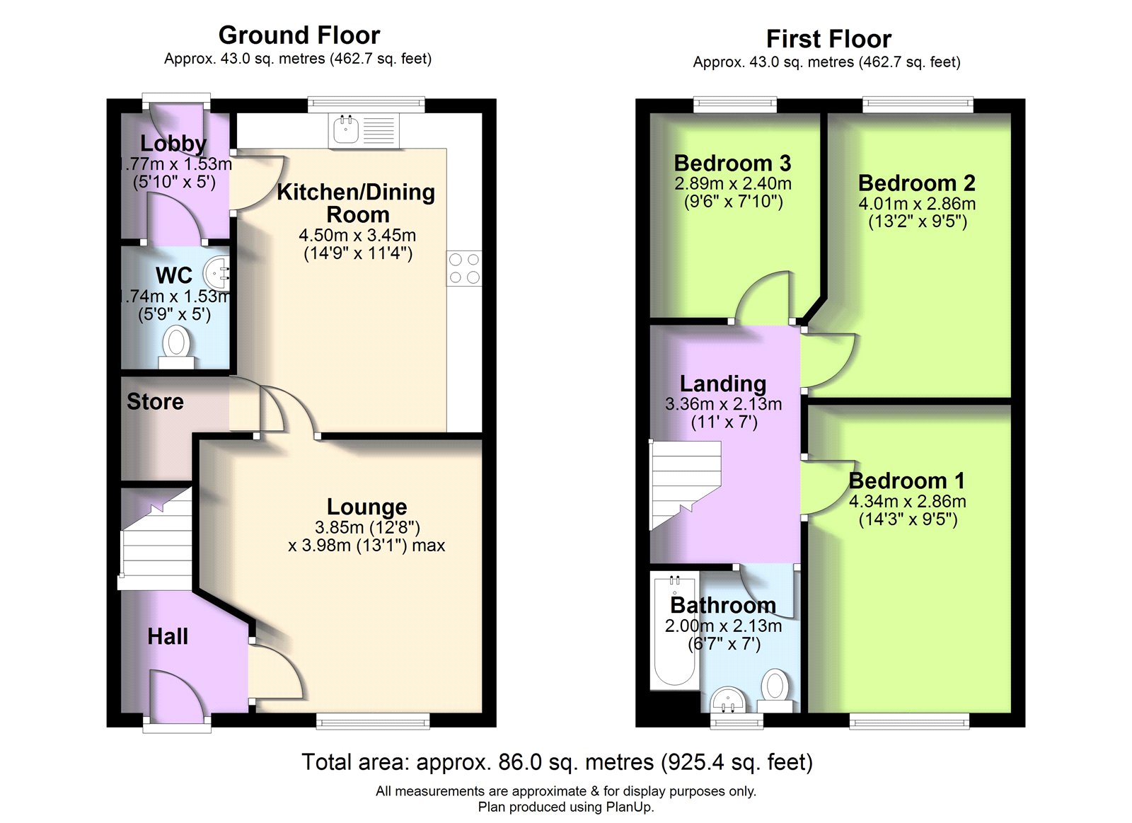39, Westminster Way, Telford floorplan