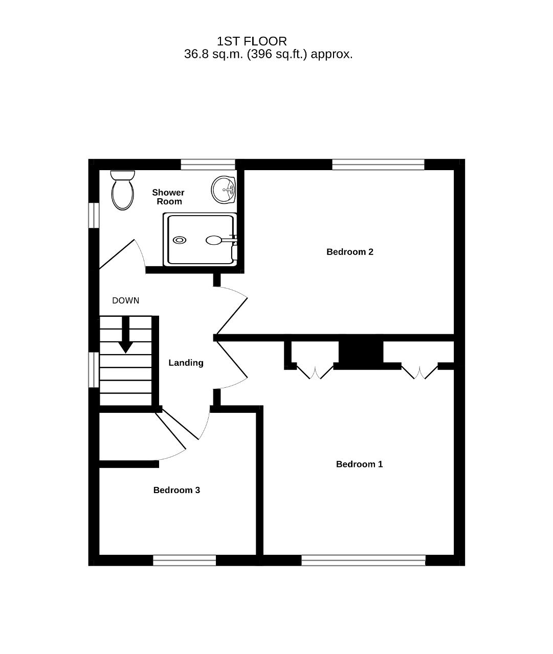 45, Napier Road, Dover floorplan