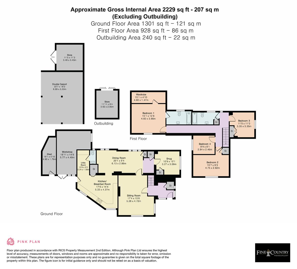 2, Middleton Road, Bucknell floorplan
