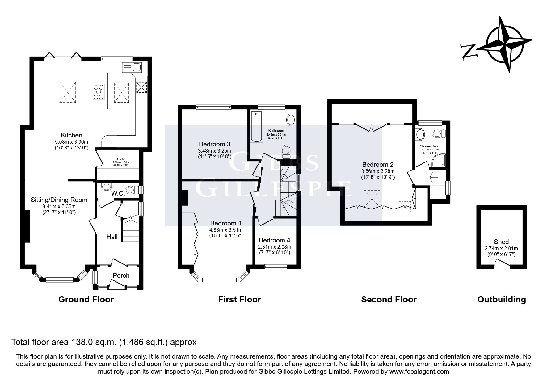 39, Roundways, Ruislip floorplan