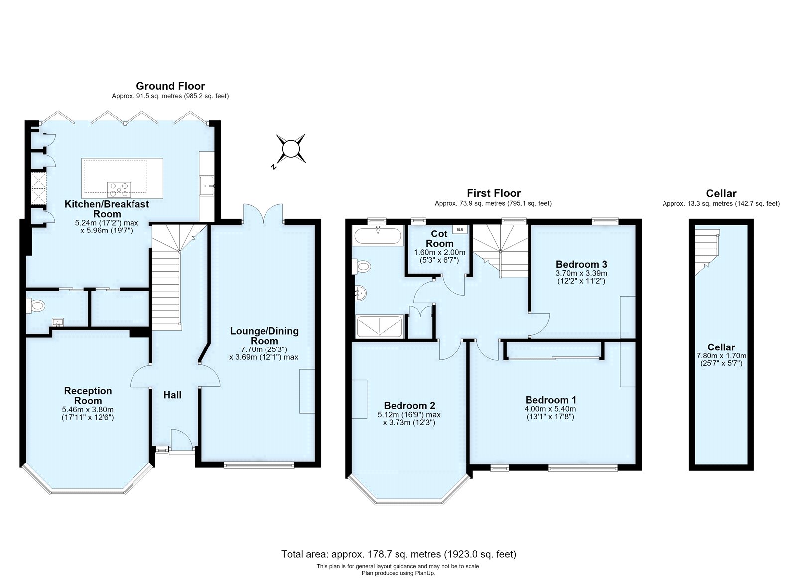 48, Glenlyon Road, London floorplan