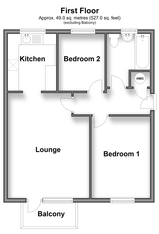 Tideys Mill, Partridge Green floorplan