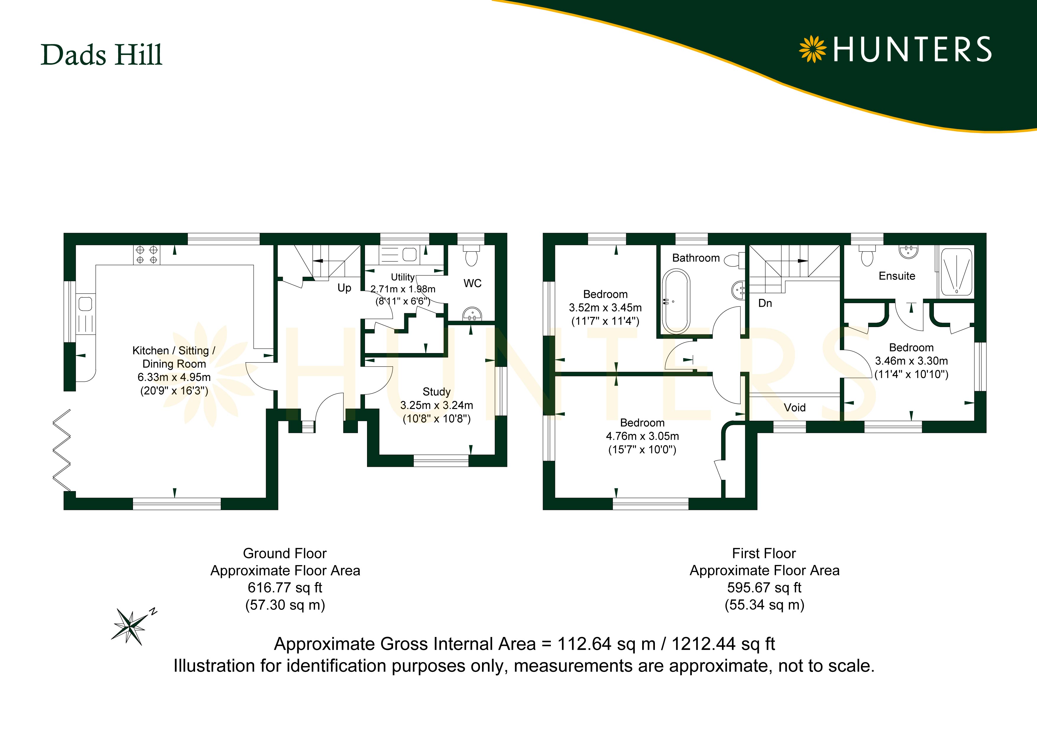 Peak Cottage,, Dads Hill, Heathfield floorplan