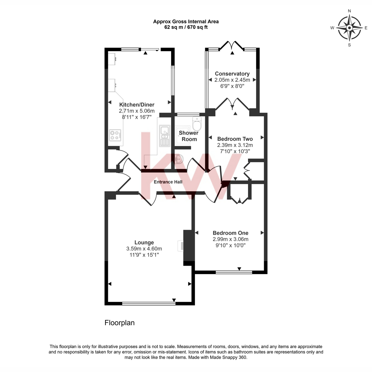 64, Longmeadow Drive, Wickford floorplan