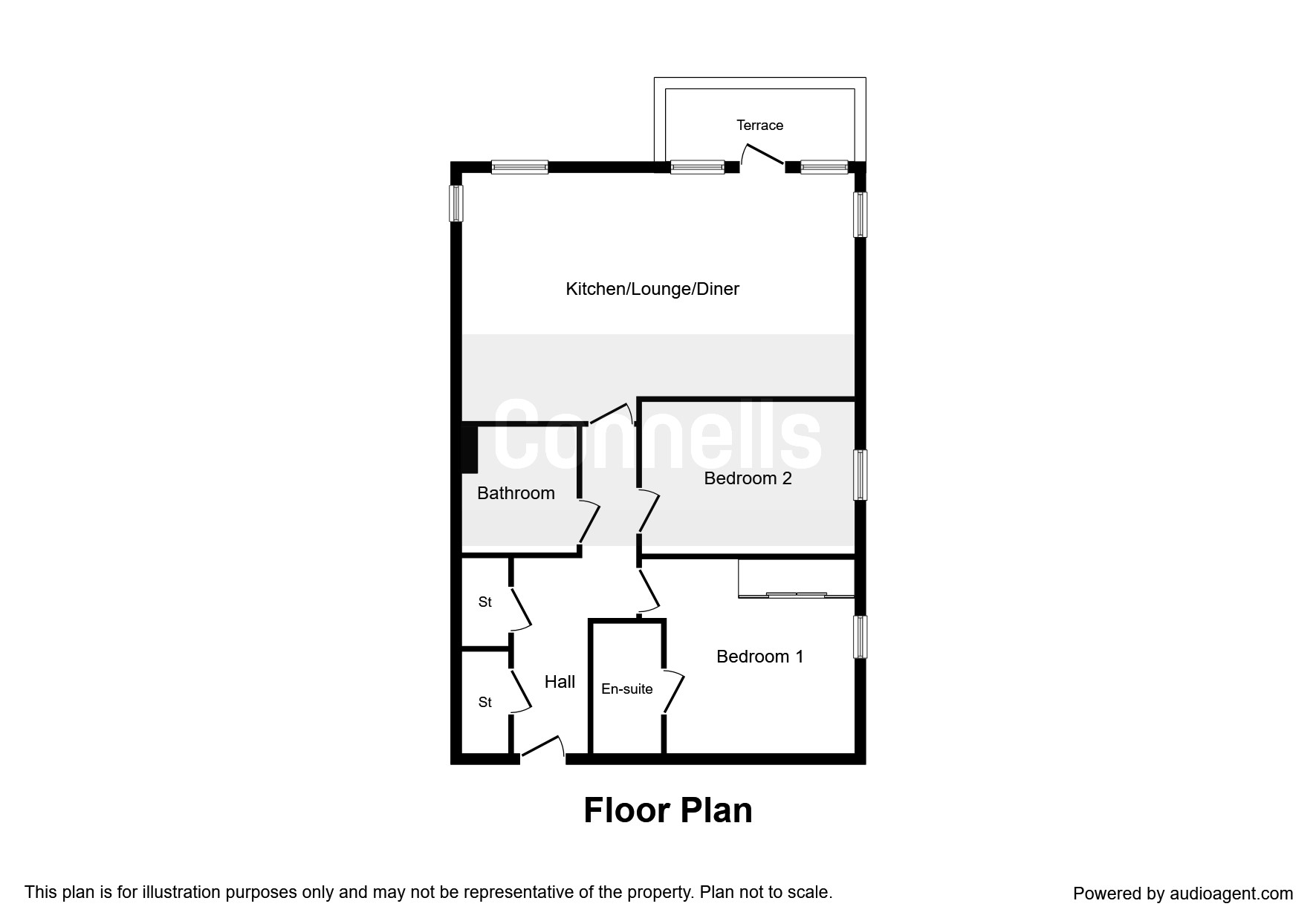 2 Bedrooms Flat for sale in Rocky Lane, Haywards Heath RH16