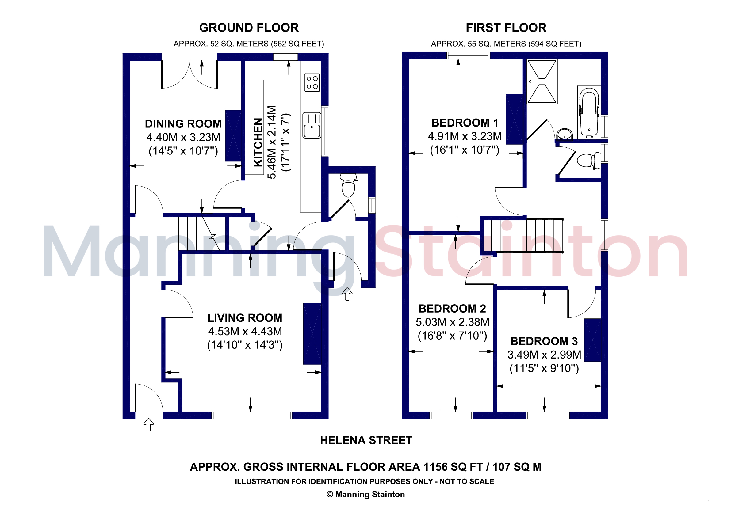 Helena Street, Leeds floorplan
