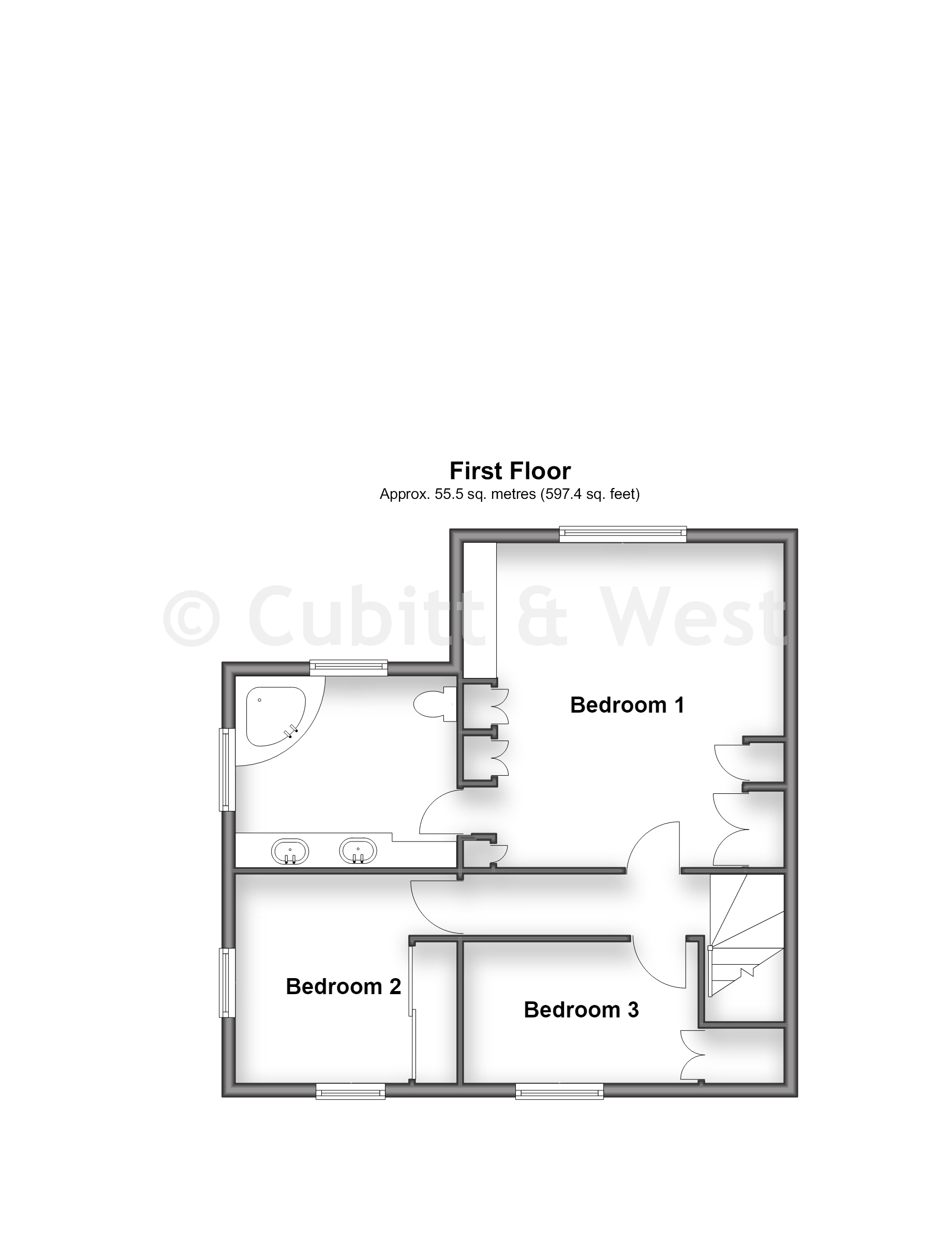 Tudor Rose Cottage, Mill Lane, Ashington floorplan