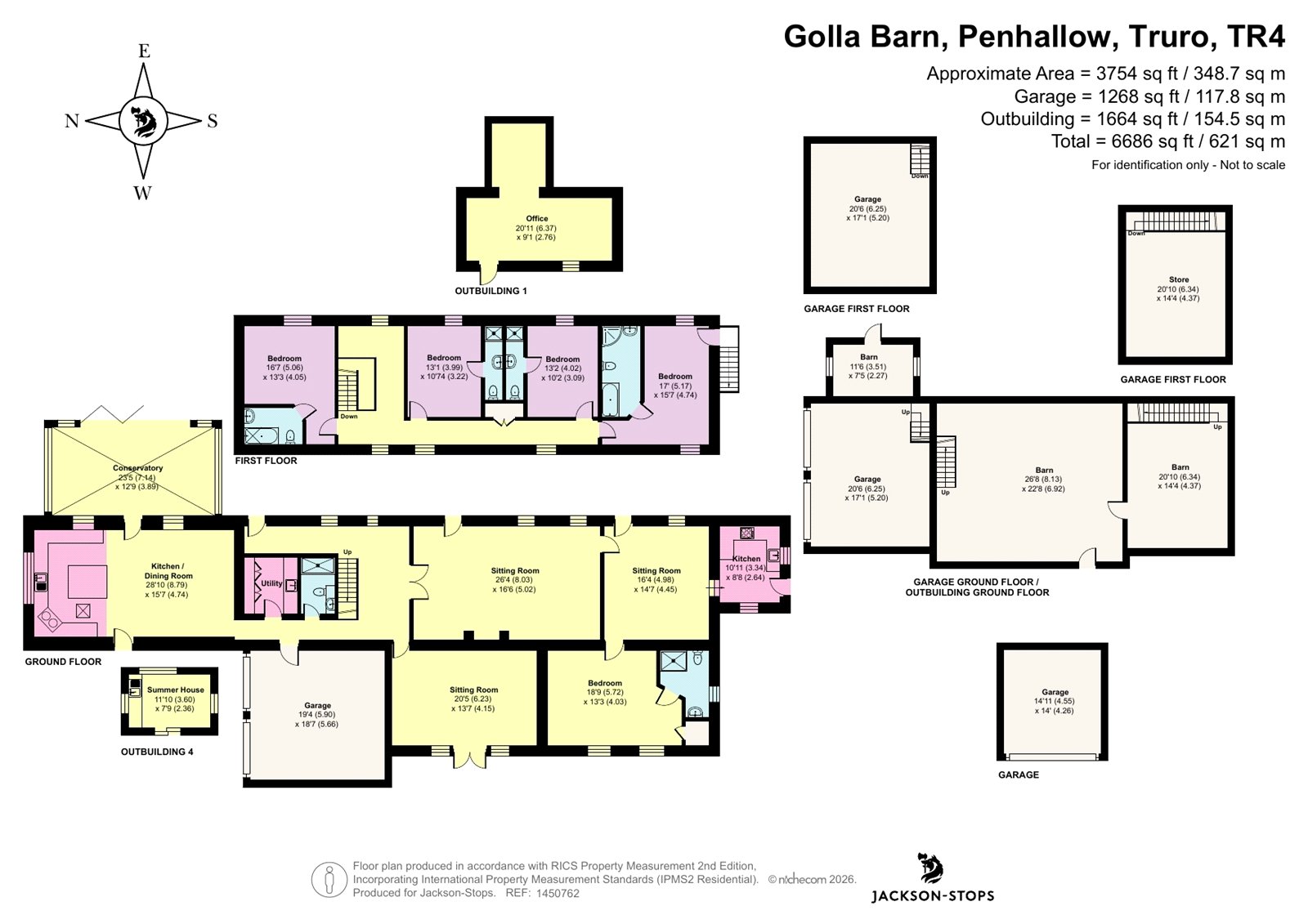 Golla Barn,, Penhallow, Cornwall floorplan