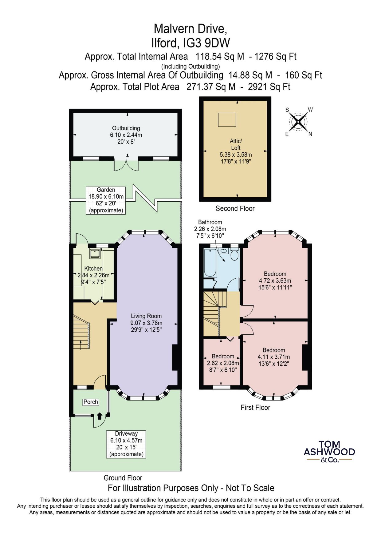 Malvern Drive, Ilford floorplan