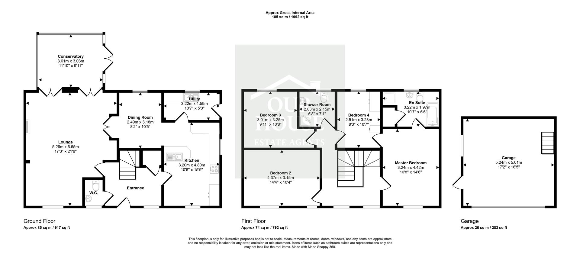 9, Northumberland Avenue, Hornsea floorplan