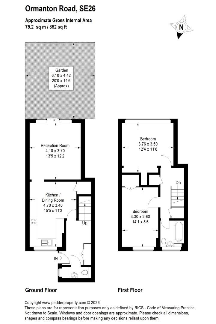 53, Ormanton Road, London floorplan