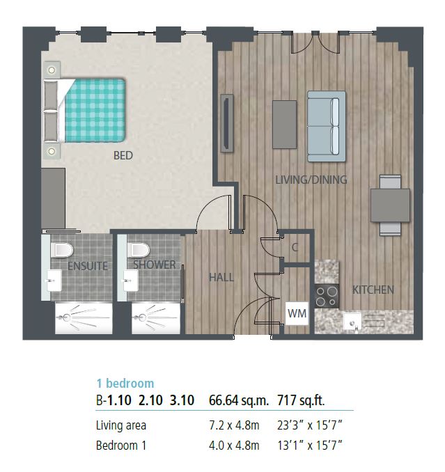 1 Bedrooms Flat for sale in Union Park, Packet Boat Lane, Uxbridge, Middlesex UB8