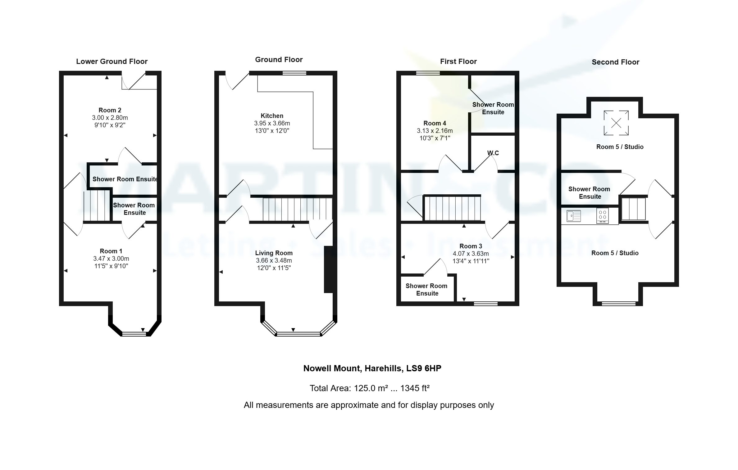 33, Nowell Mount, Leeds floorplan