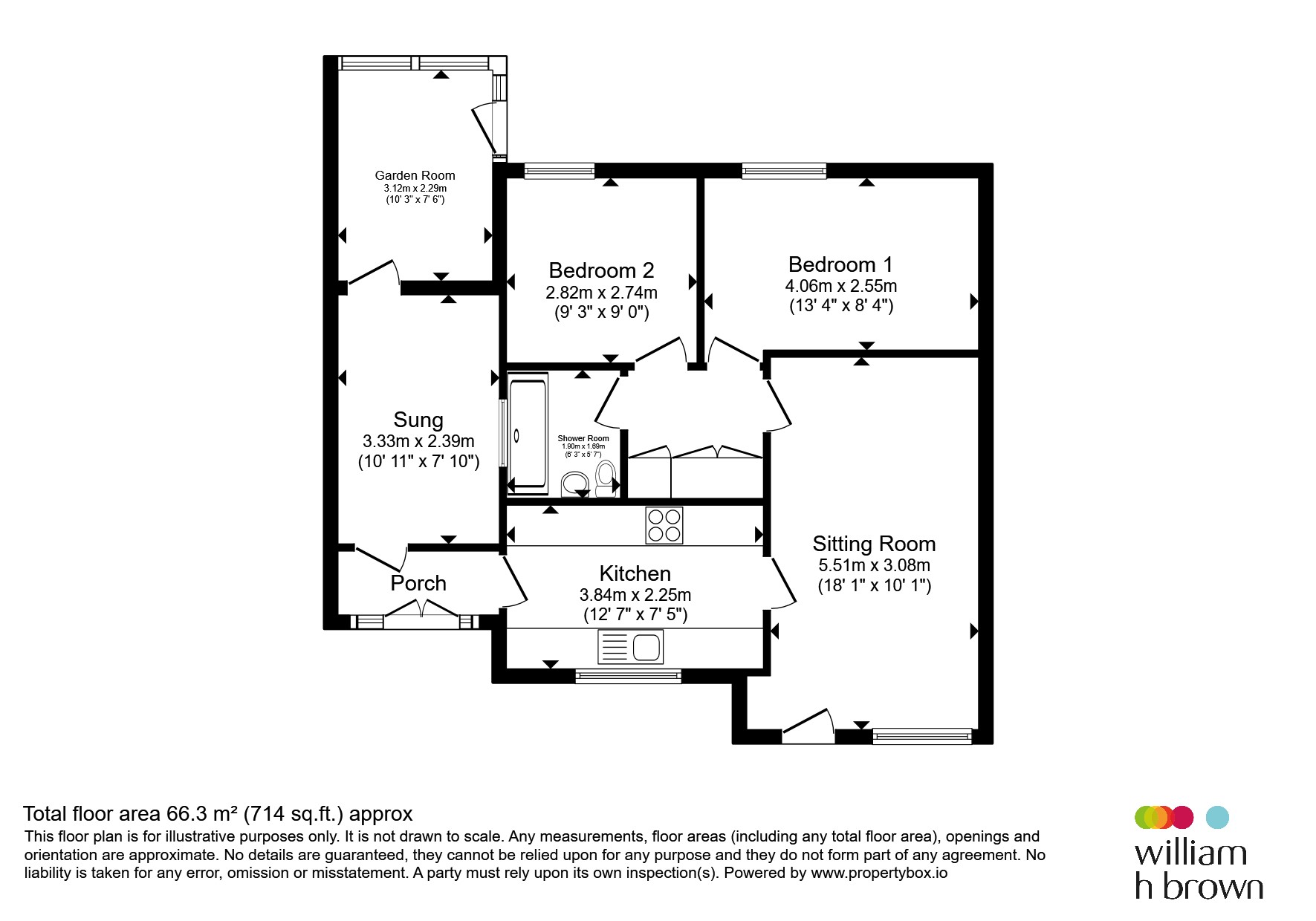 3, Firdale Avenue, Rushden floorplan