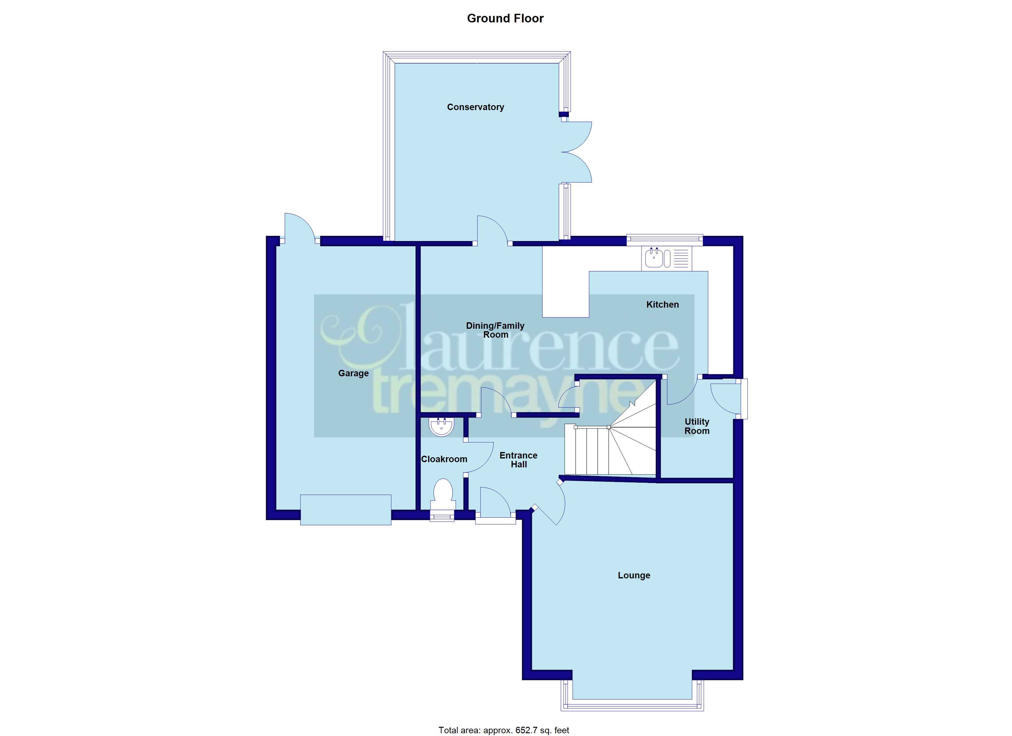 14, Nightingale Close, Northamptonshire floorplan
