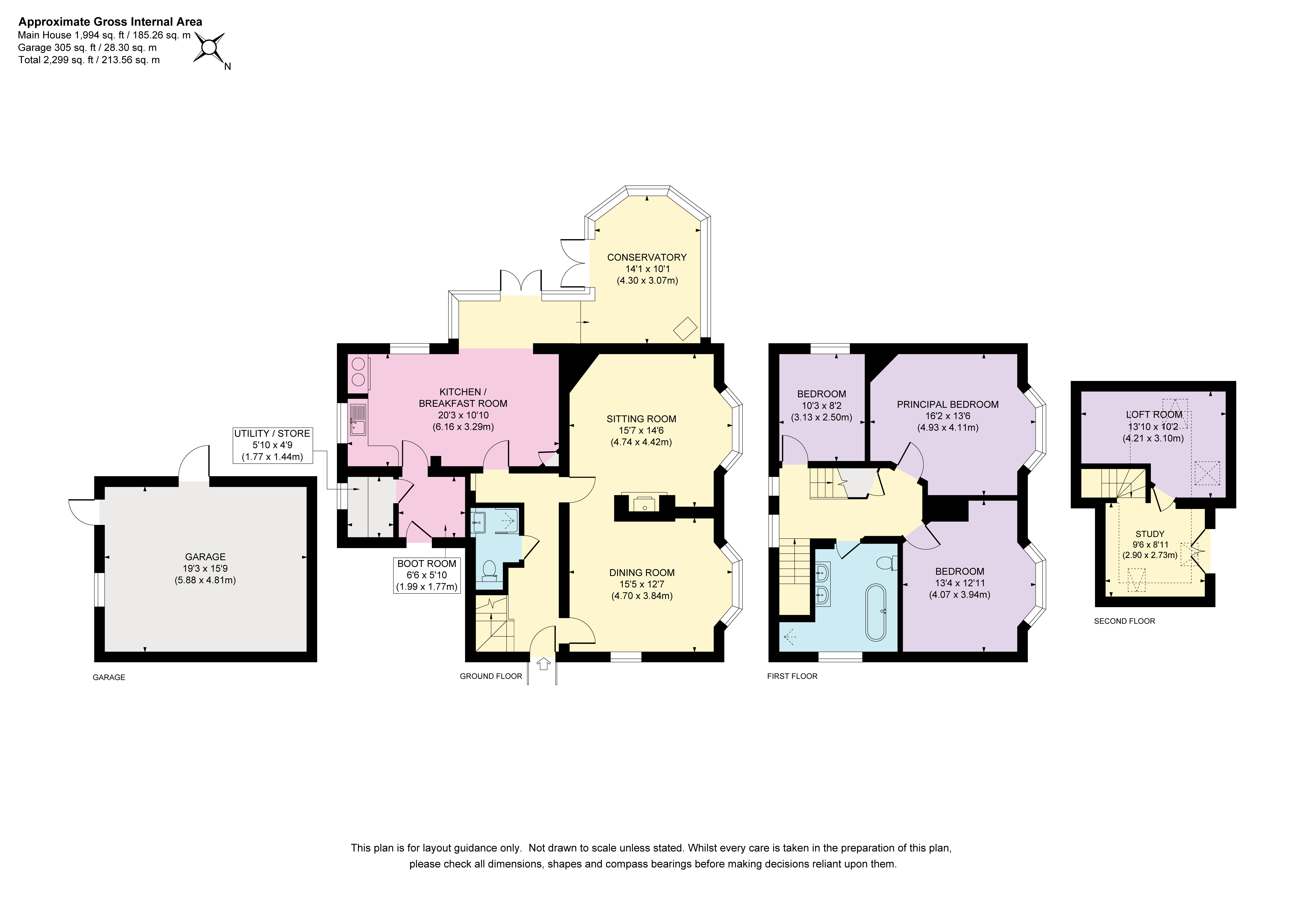Broken Spur House,, Gostrode Lane, Godalming floorplan