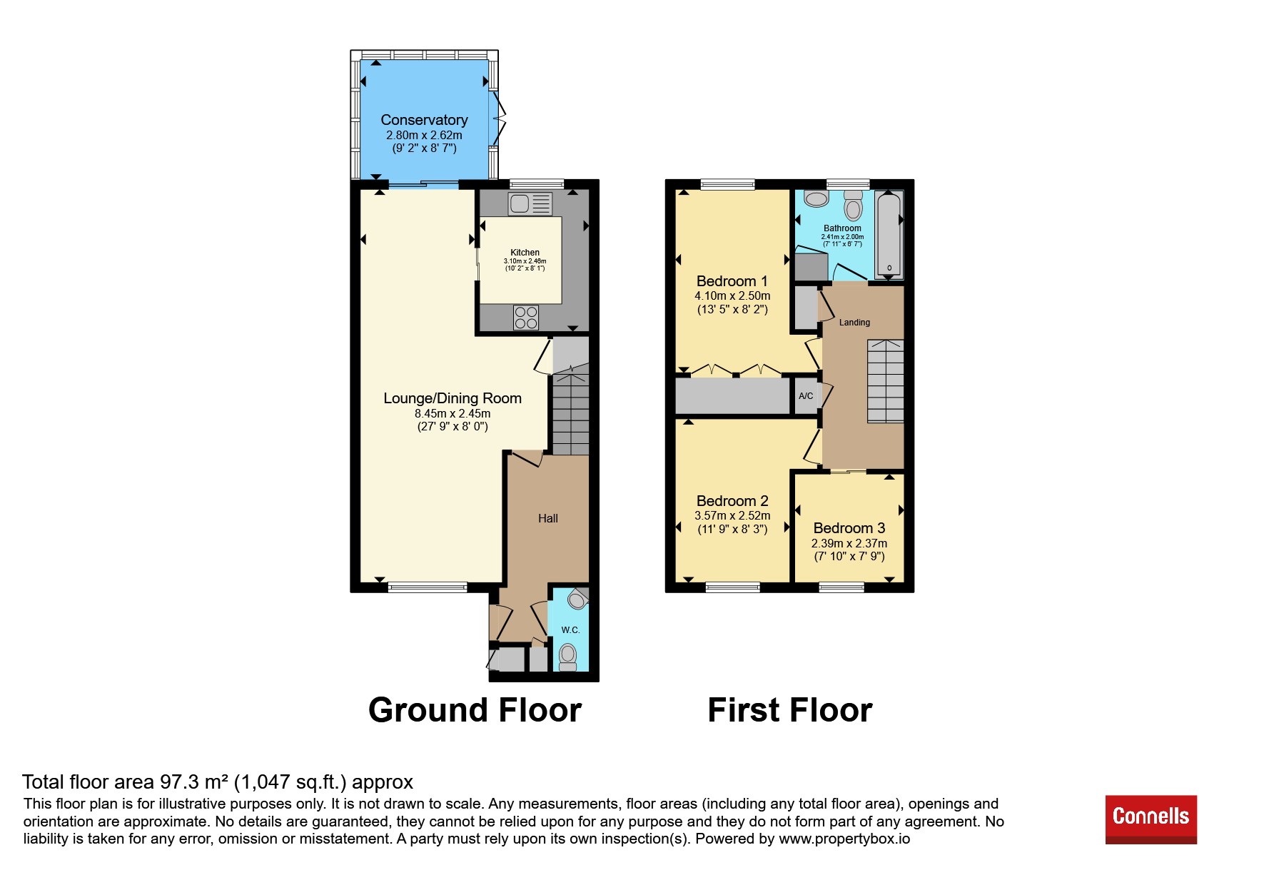54, Larkspur Crescent, Yeovil floorplan