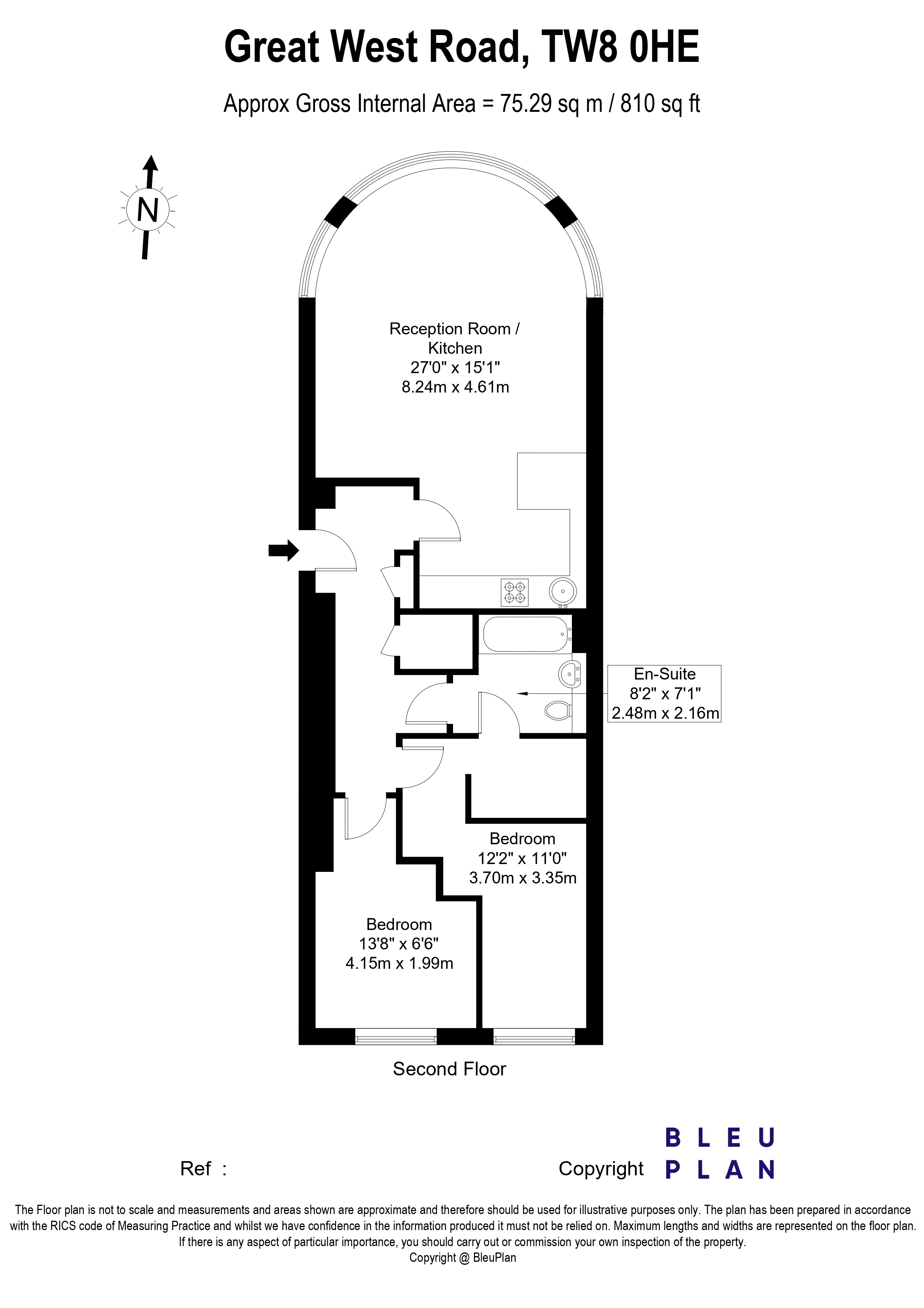 Wallis House, 206, Great West Road, Brentford floorplan