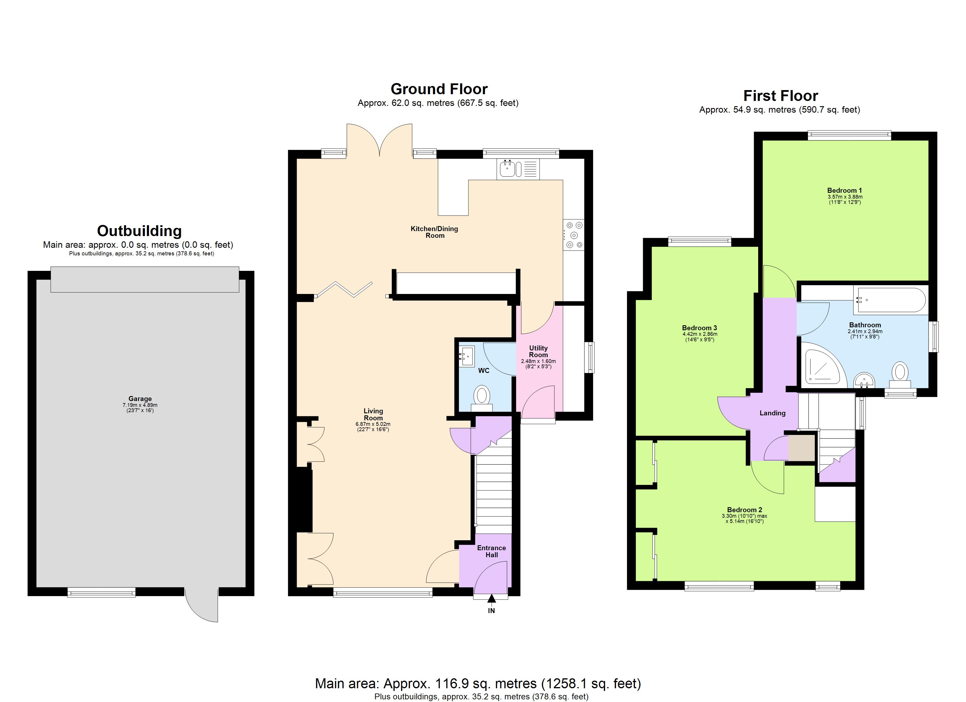 90, Trowley Hill Road, St. Albans floorplan