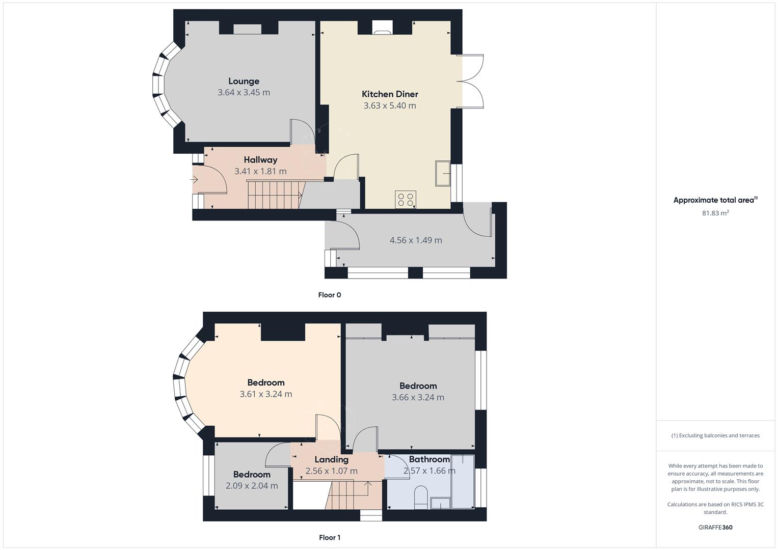18, James Street, Earl Shilton floorplan
