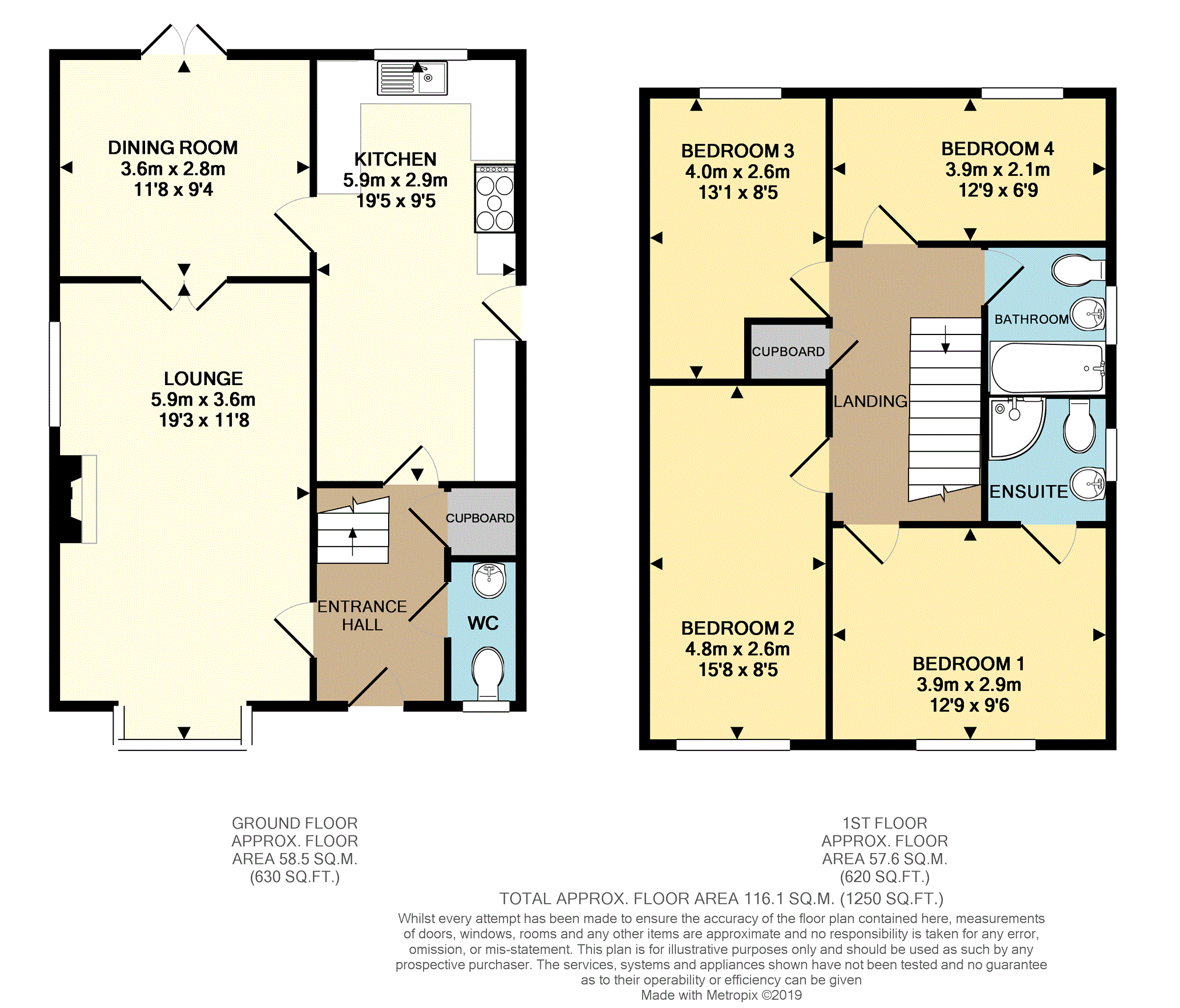 4 Bedrooms Detached house for sale in Elderberry Close, Clanfield PO8