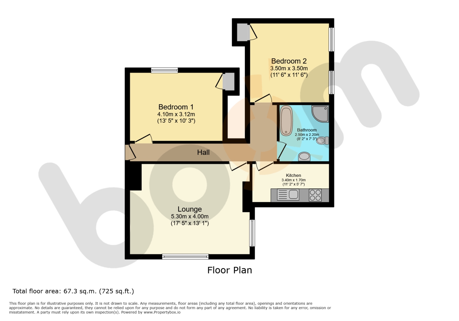 26, Head Street, Beith floorplan