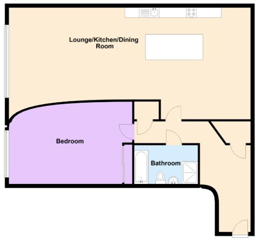 99 New Hampton Lofts, 99 Branston Street, Birmingham floorplan