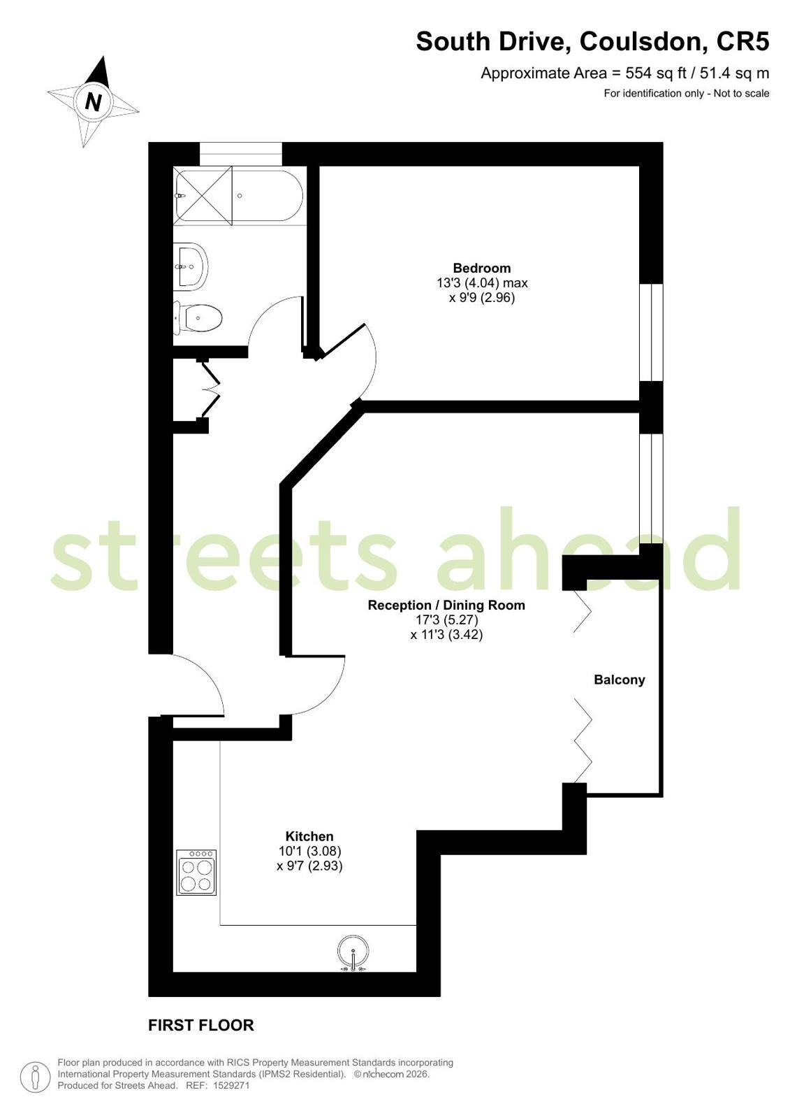 South Drive, Coulsdon floorplan