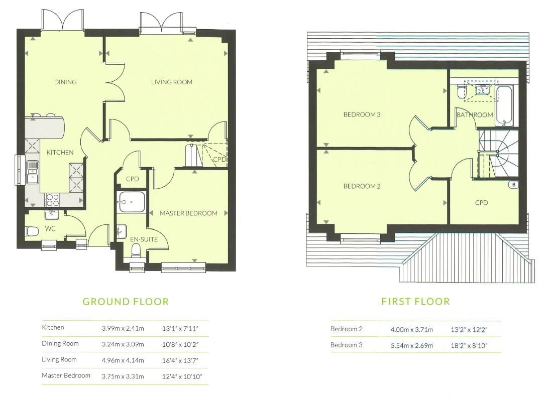 Plot 22, The Holly,, Turnpike Fields, Chudleigh Knighton floorplan