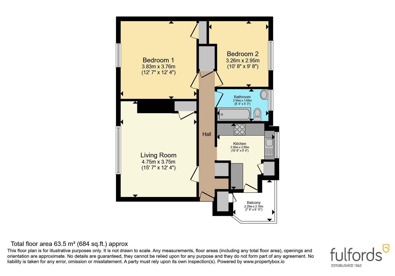 Fegen Road, Plymouth floorplan