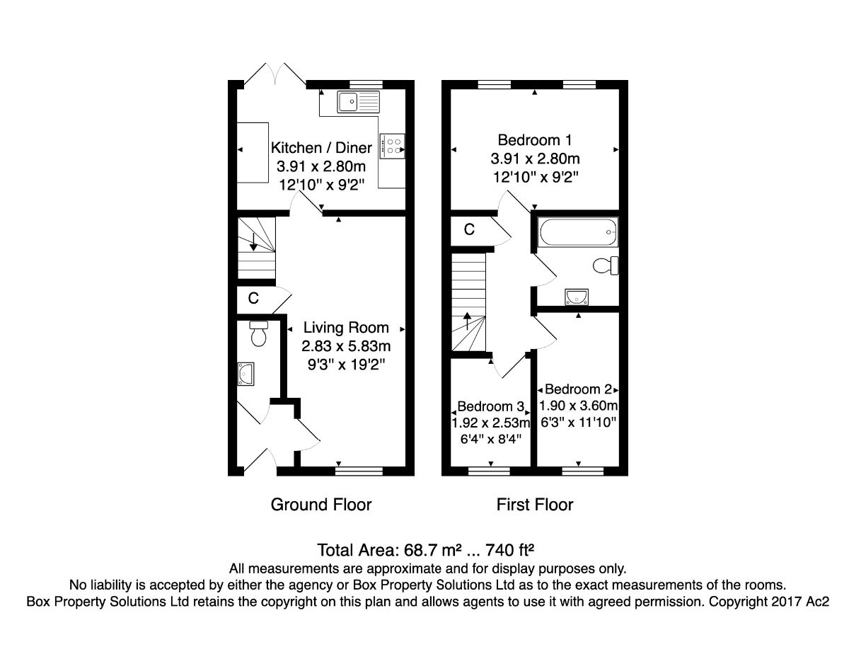 3 Bedrooms Terraced house for sale in Palmerston Close, Stanningley, Pudsey LS28