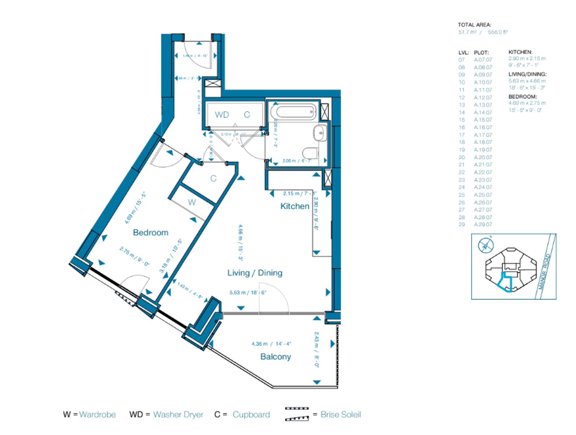 294 Manor Road, London floorplan