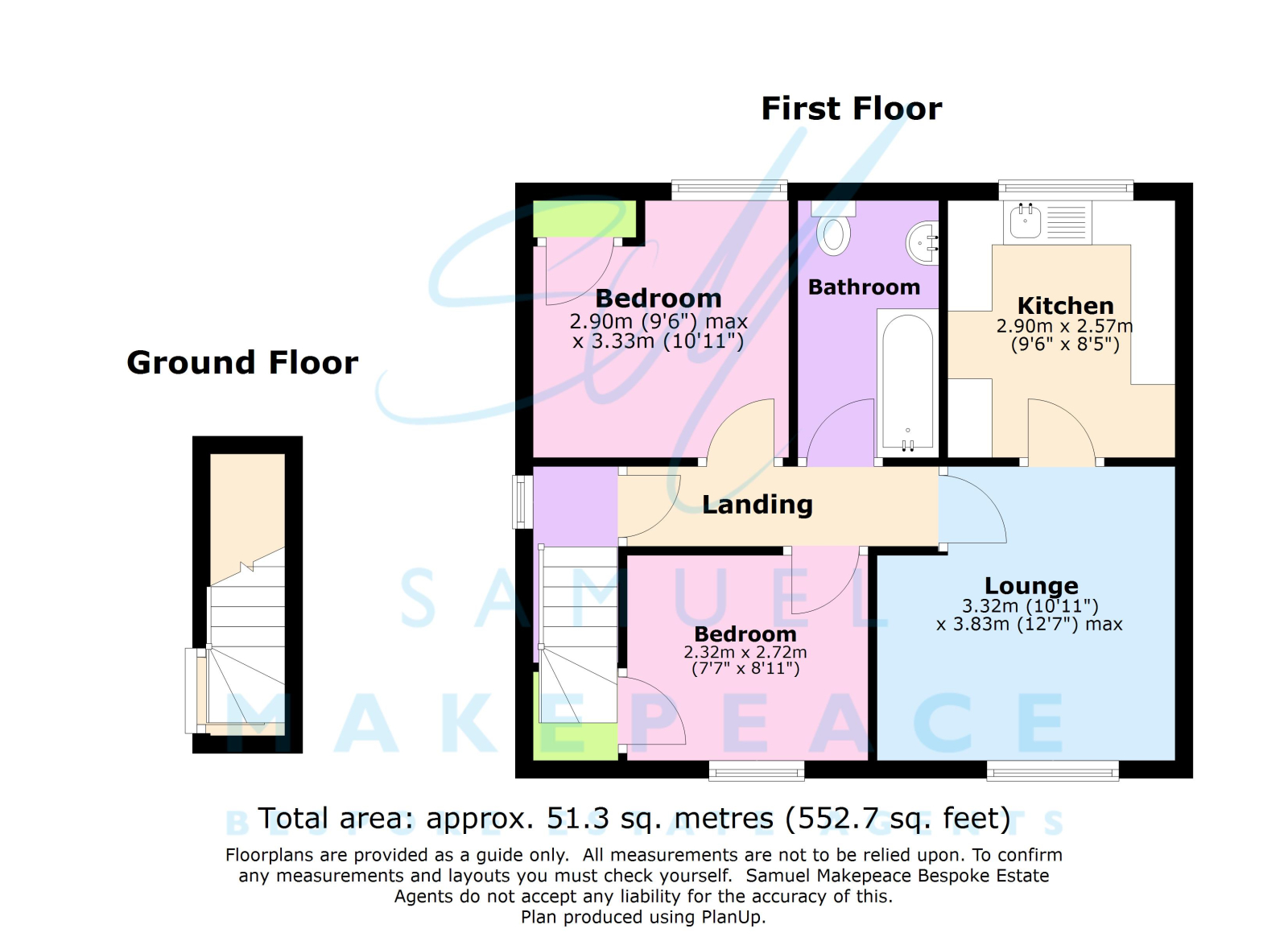 32 Newford Crescent, Milton, Stoke-on-Trent floorplan