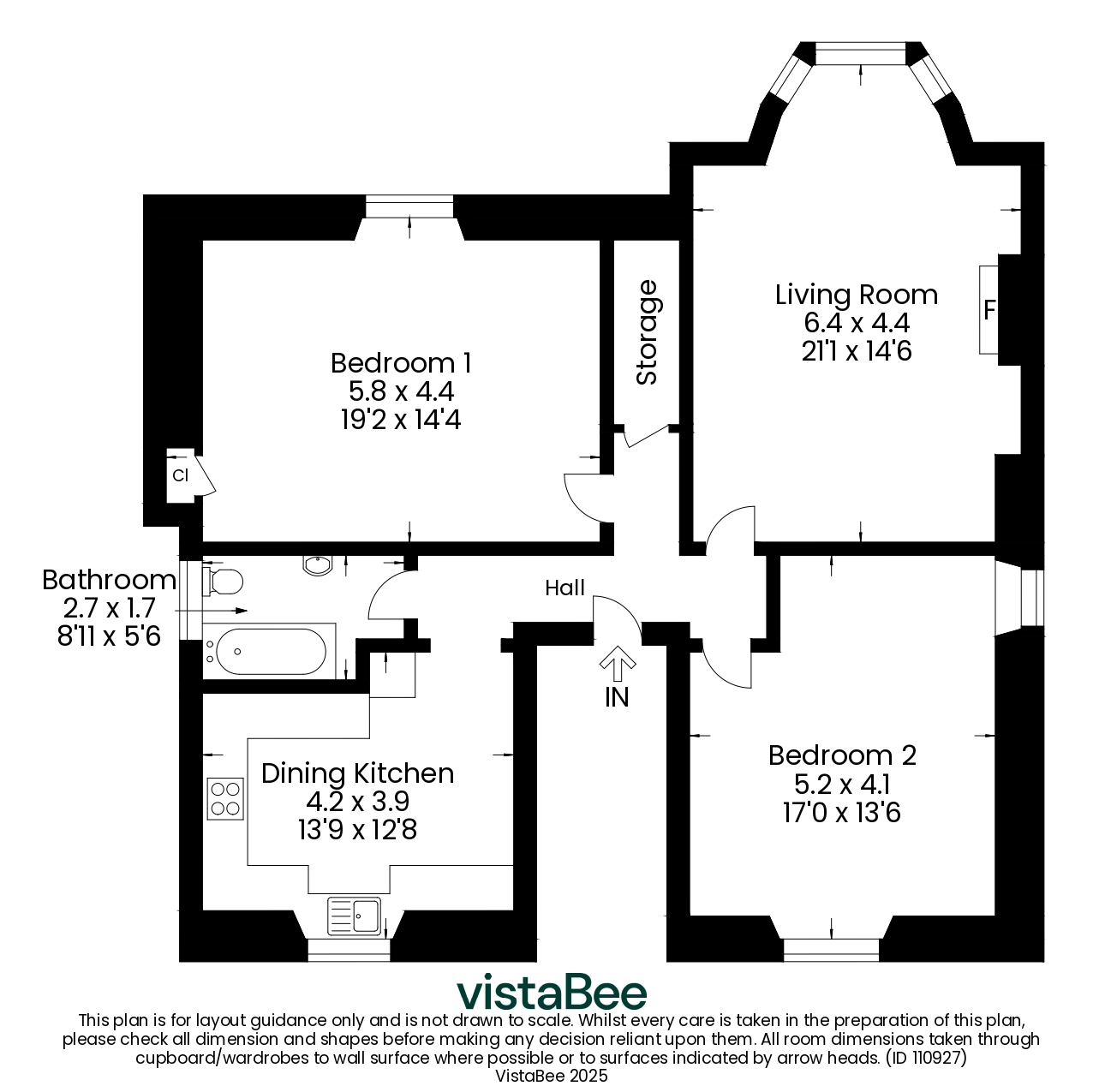Middle Flat, Rosebank,, Shore Road, Helensburgh floorplan