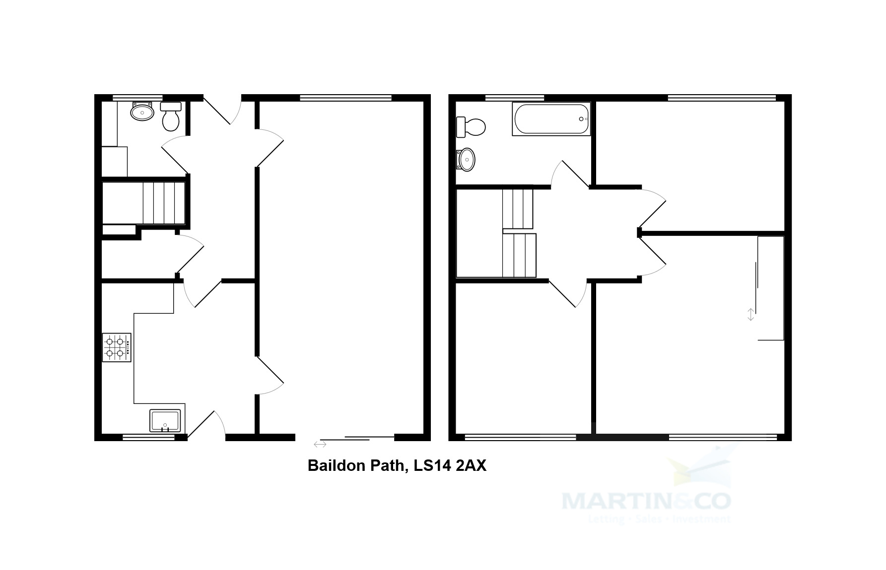 3 Bedrooms Terraced house to rent in Baildon Path, Whinmoor, Leeds, West Yorkshire LS14