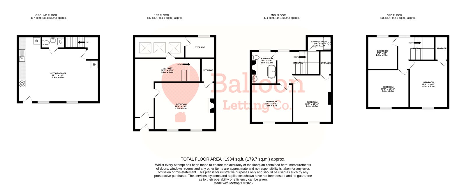 Redland Terrace, Bristol floorplan