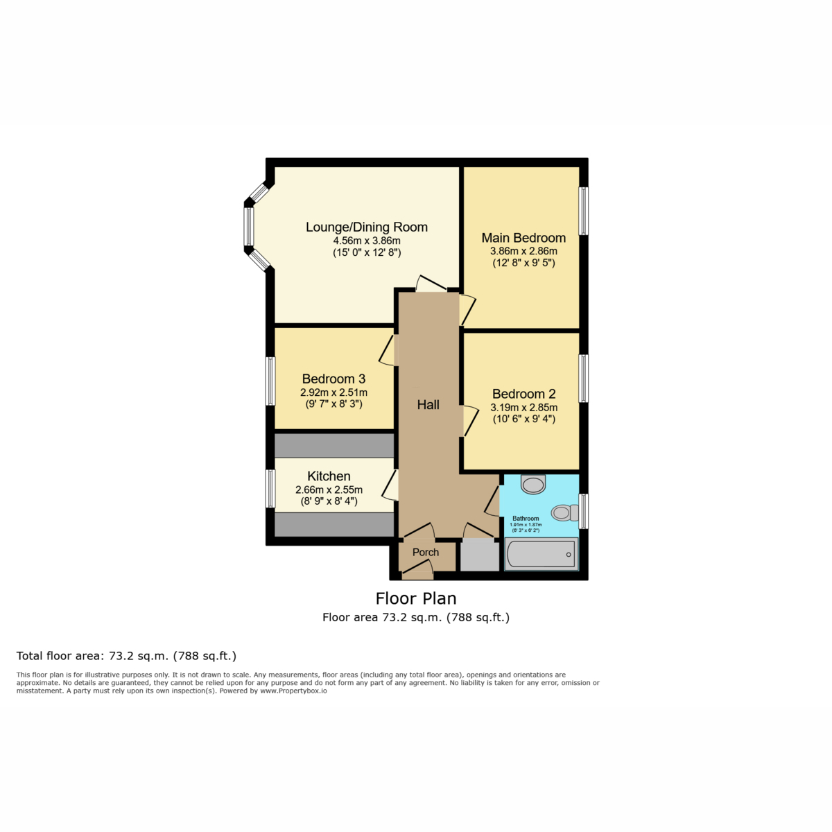 19, Bedford Road, Northampton floorplan