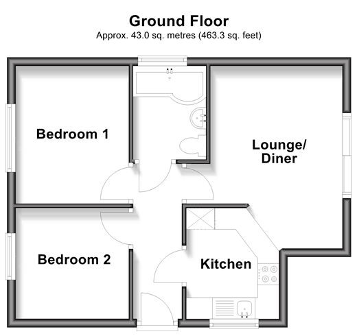 South Coast Road, Telscombe Cliffs floorplan