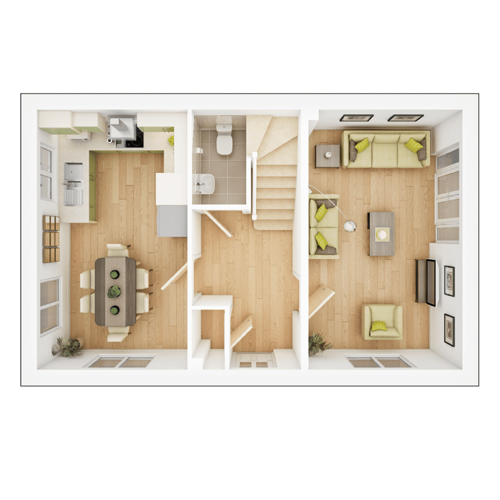 The Easedale - Plot 191, Newton Park At Handley Chase, Sandringham Way, Off London Road, Sleaford floorplan